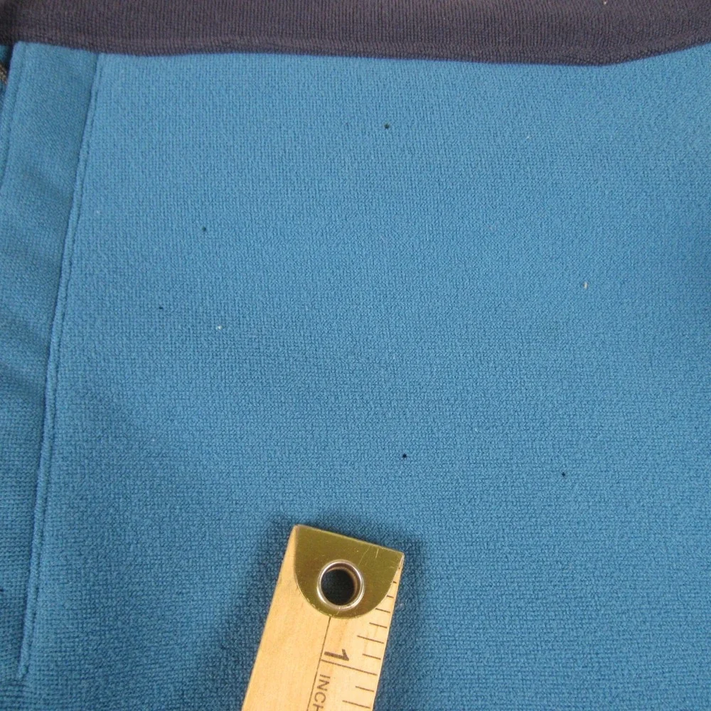 The North Face Jacket‎ Mens Large Blue Color Block Soft Shell Fleece Lined